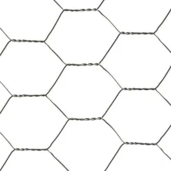 Grillage triple torsion galvanisé maille 25mm H.0,5m x L.25m