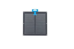 Grille en alu 0,8 mm anti-moustique anthracite 20x20 cm