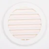 Grille ABS + anti-moustique blanc à tube Ø9,4 cm
