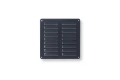 Grille alu Strong 1.5 mm anti-moustique anthracite 20x20 cm