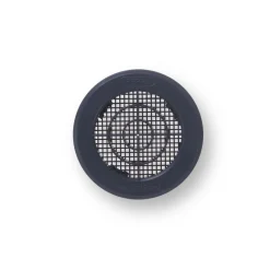 Grille à clipser ABS + anti-moustique anthracite tube Ø8-9