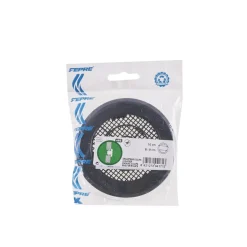 Grille à clipser ABS + anti-moustique anthracite tube Ø8-9