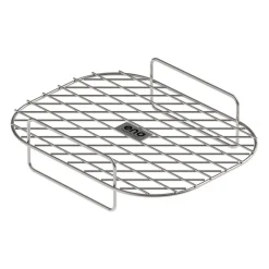 Grille de cuisson indirecte ou de repos en inox