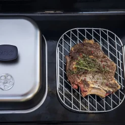 Grille de cuisson indirecte ou de repos en inox