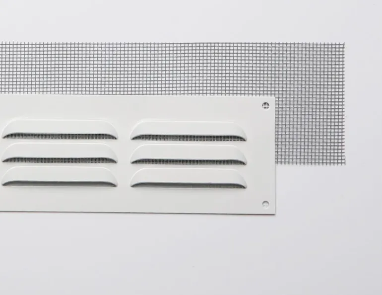 Grille en alu 0,8 mm anti-moustique blanc 5x15m