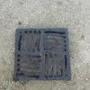 Grille plate en fonte C250 + cadre 50x50