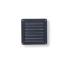 Grille Strong alu 1,5 mm anti-moustique anthracite 15x15 cm