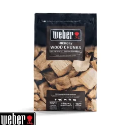 Gros morceaux de bois de fumage Hickory 1,5kg WEBER