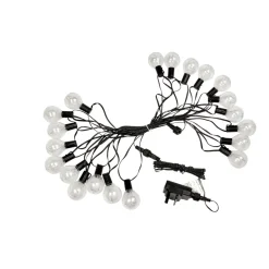 Guirlande basse tension Firefly multicolor - 20 ampoules