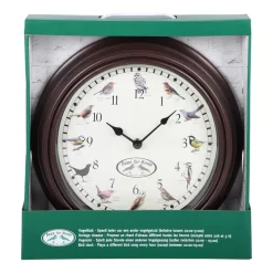 Horloge musicale chants oiseaux ronde Ø30cm