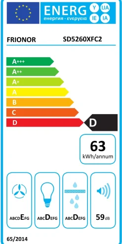 Hotte pyramide inox 60cm + filtres