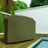Housse protection barbecue grand modèle Taupe 170x70xh115cm