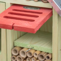 Hôtel à insectes L + brosse de nettoyage