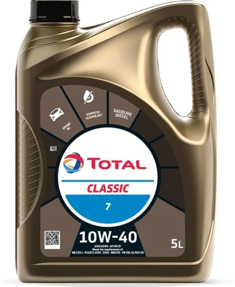Huile classic 10W-40 5 L TOTAL