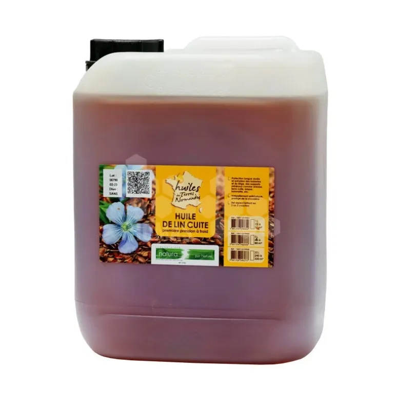Huile de lin cuite 5L