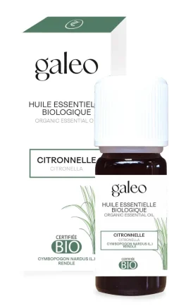 Huile essentielle bio citronnelle
