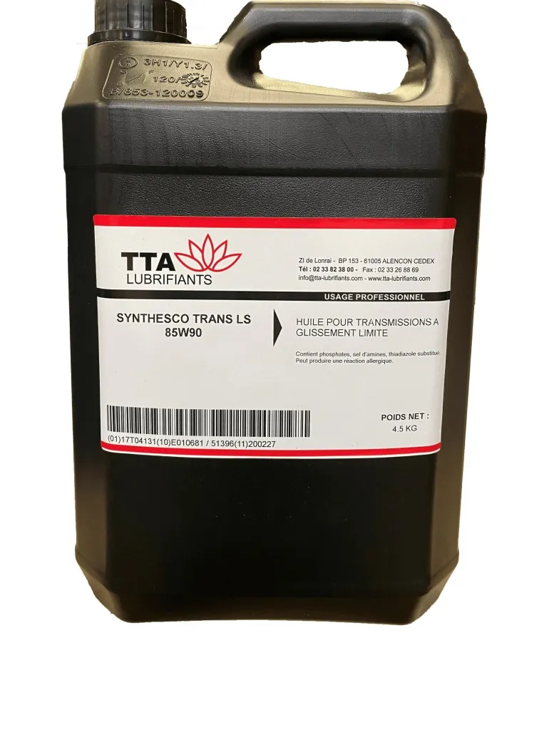 Huile haute performance Trans LS 85w90 - 5L TTA Synthesco