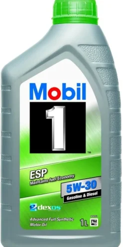 Huile moteur de synthèse MOBIL 1 ESP 5W30 - 1L MOBIL