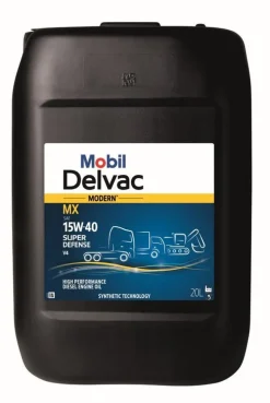 Huile moteur Mobil Delvac Modern 15W40 Super Defense V4 20L