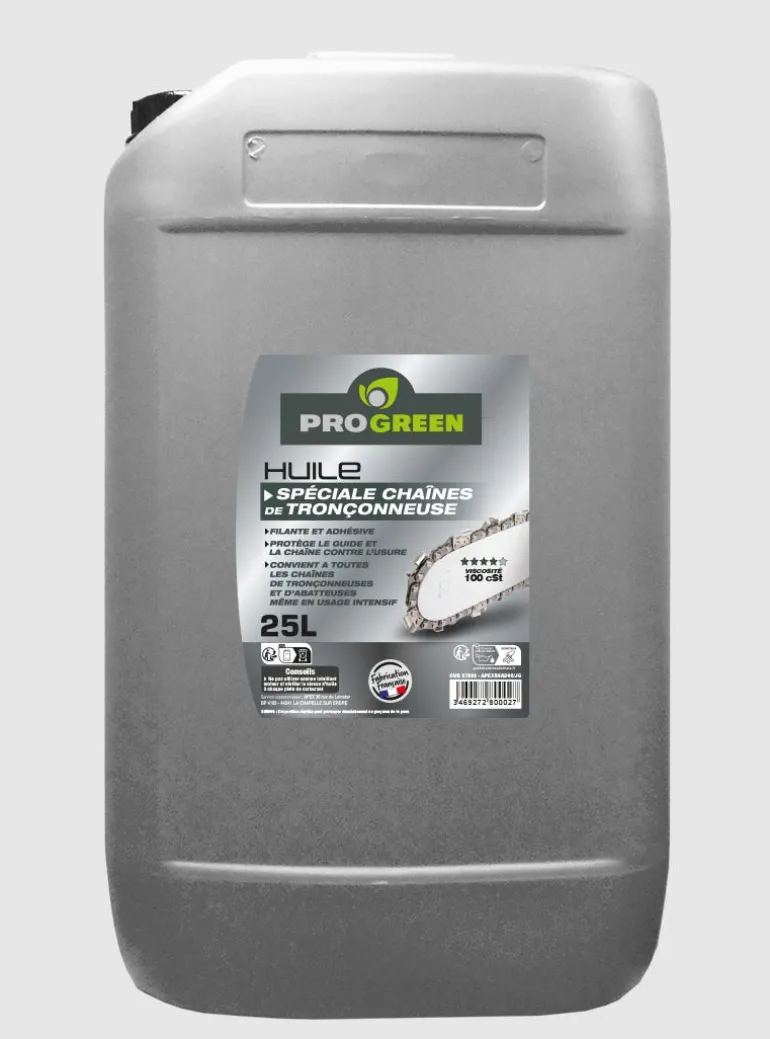 Huile de chaîne de tronçonneuse 25L PROGREEN