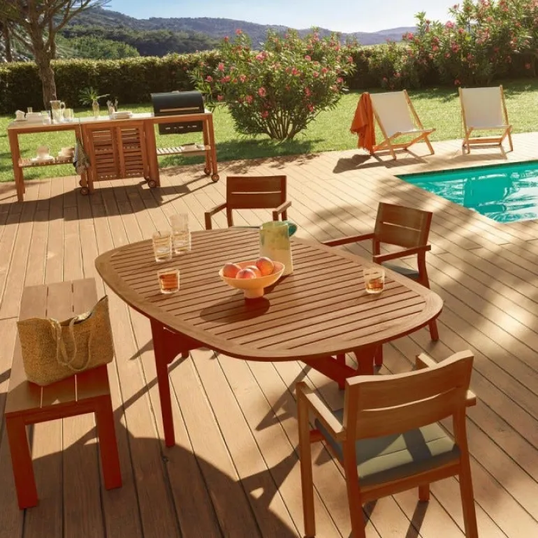Huile mobilier bois ext haute protection teck 1L V33