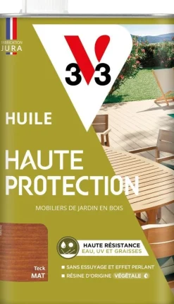 Huile mobilier bois ext haute protection teck 1L V33