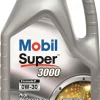 Huile moteur Super 3000 Formula P 0W30 - 5L MOBIL