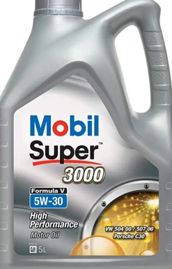 Huile moteur Super 3000 Formula V 5w30 - 5L MOBIL
