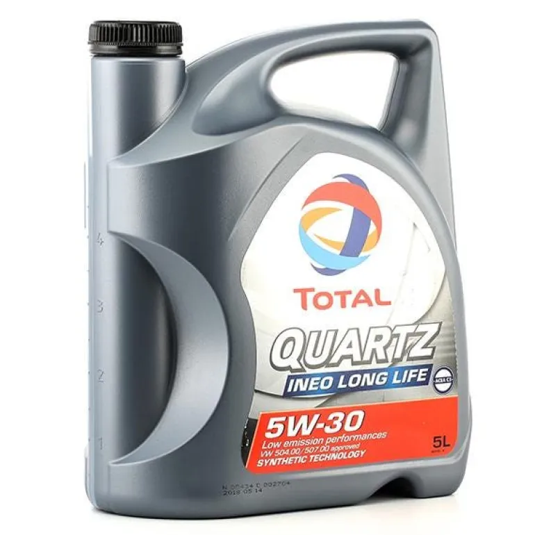 Huile quartz inéo long life 5W-30 5 L TOTAL