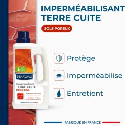 Imperméabilisant pour terre cuite poreuse 1L