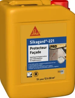 Imperméabilisant Sikagard - 221 Protecteur façade 5 L