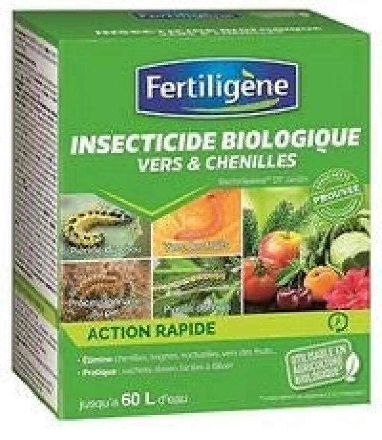 Insecticide biologique vers et chenilles 30g FERTILIGÈNE