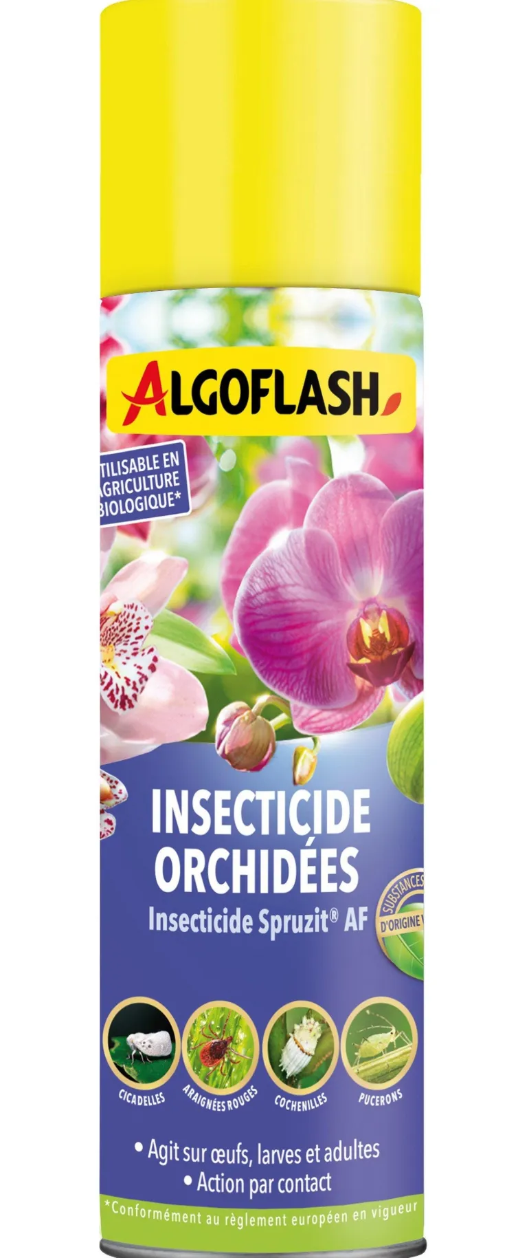 Insecticide spécial orchidées UAB 200 ml ALGOFLASH