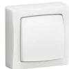 Interrupteur va-et-vient appareillage Saillie complet blanc