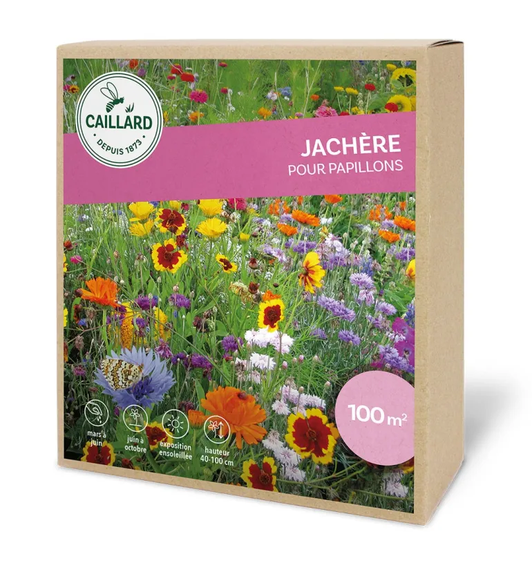 Jachère pour Papillons 100g+180g de vermiculite CAILLARD