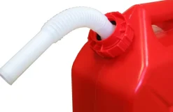 Jerrican à bec verseur 5 L rouge spécial hydrocarbures