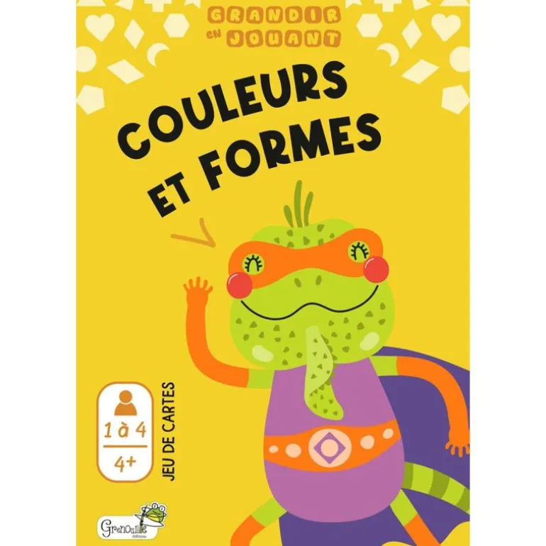 Jeu de cartes - Couleurs et formes : grandir en jouant