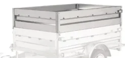 Jeu de doubles ridelles 39 cm pour remorque LIDER