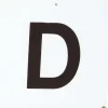 Jeu de 4 lettres de maniabilité 33 x 33 cm Blanc