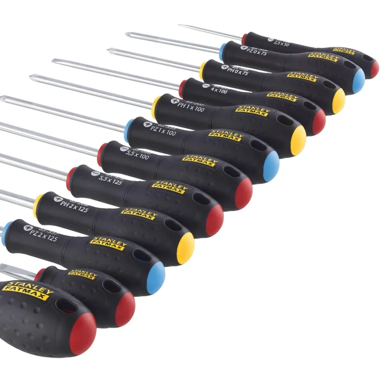 Jeu de tournevis 12 pièces électricien et mécanicien FATMAX