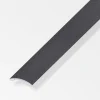 Jonction 30x5 mm aluminium gris foncé brossé adhésif 1m