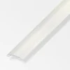 Jonction 30x5 mm aluminium inox adhésif 1m