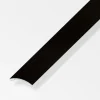 Jonction 30x5 mm aluminium noir brossé adhésif 2m