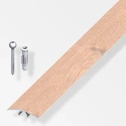 Jonction Vario 33 aluminium chêne beige 0,9m