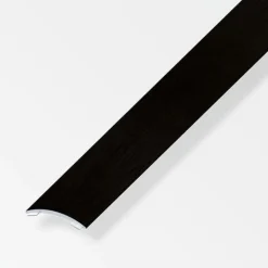 Jonction 30x5 mm aluminium noir brossé adhésif 1m