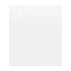 Joue Façade Artika laquée blanc Ral9003 713x580mm pleine