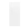 Joue Façade Artika laquée blanc Ral9003 713x320mm pleine