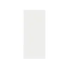 Joue Liath MDF revêtu PVC blanc 713x320mm pleine