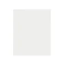 Joue Liath MDF revêtu PVC blanc 713x580mm pleine