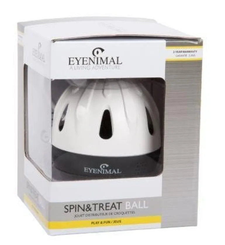Jouet distributeur Spin & Treat Ball EYENIMAL NUM'AXES